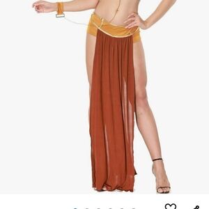 Womens plus size Princess Leia costume